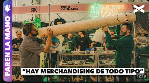 Activación de Green Lion Seeds durante Expo Cannabis