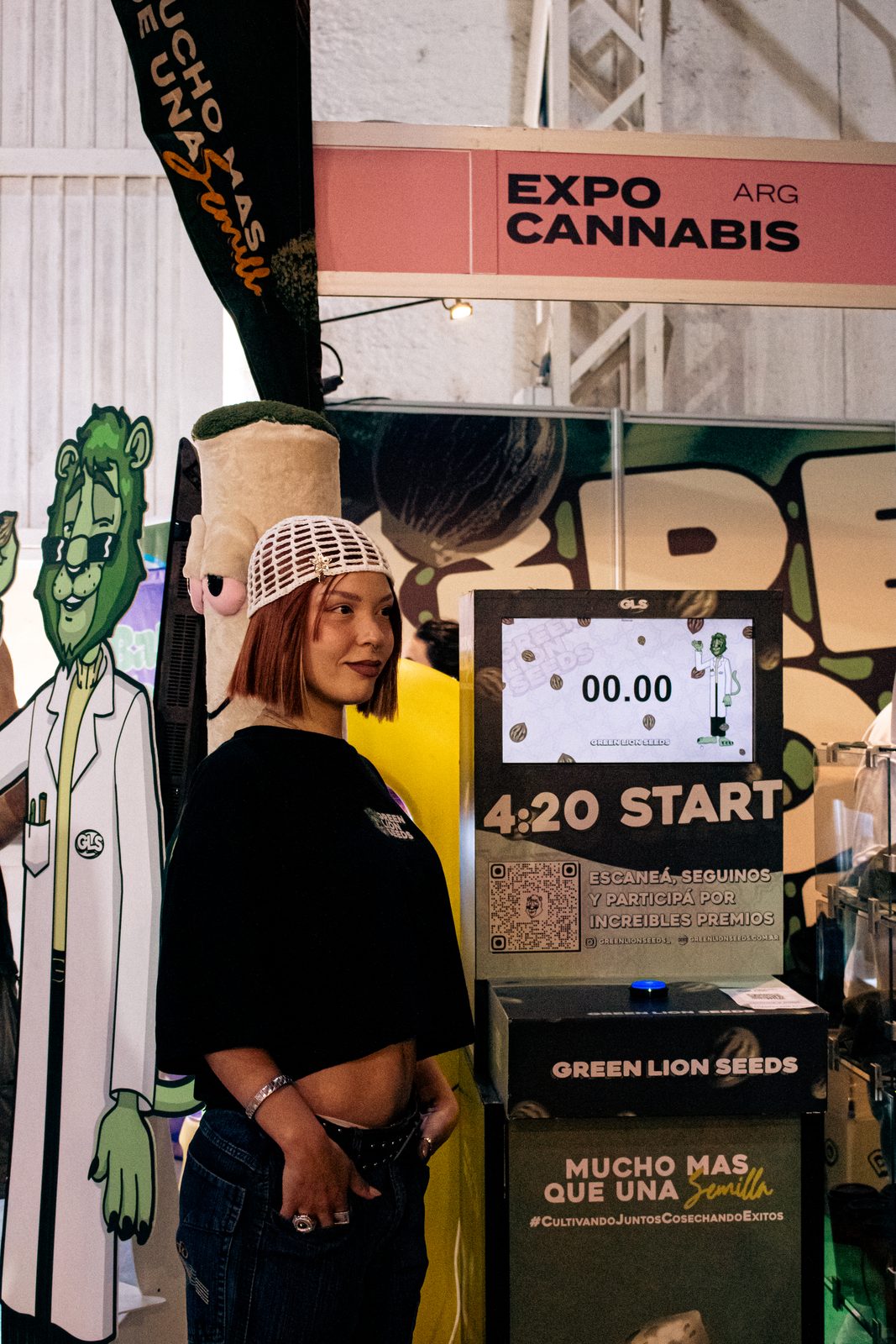 Presentación del desafío 420 Starter durante Expo Cannabis Argentina